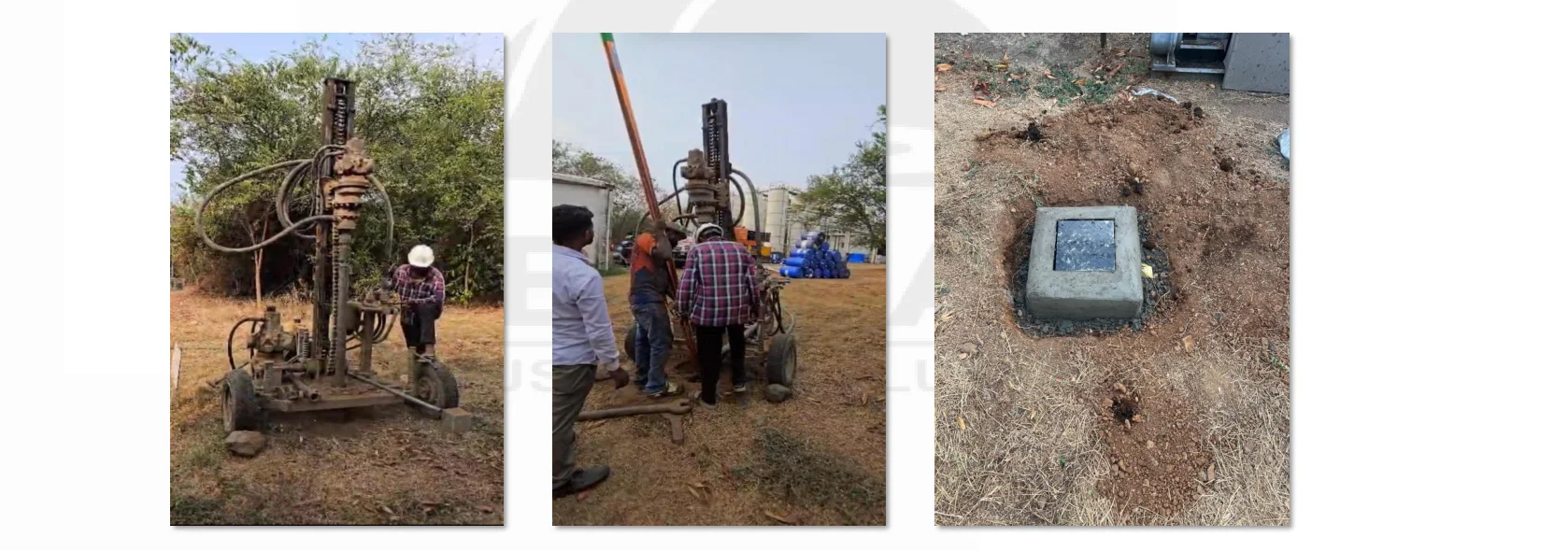 Chemical earthing pits